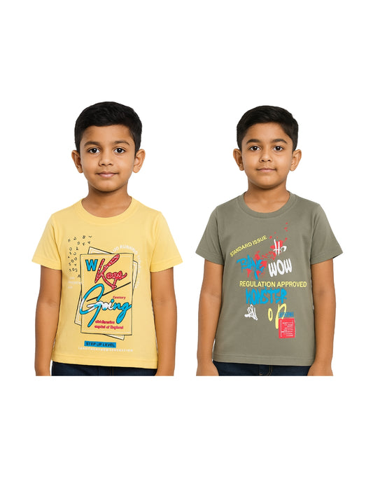 BOYS RIBNECK T-SHIRT