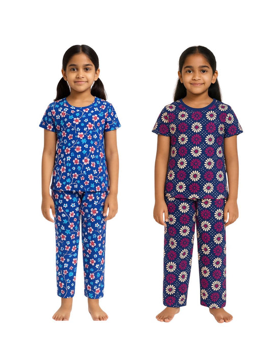 GIRLS AOP PYJAMA SET