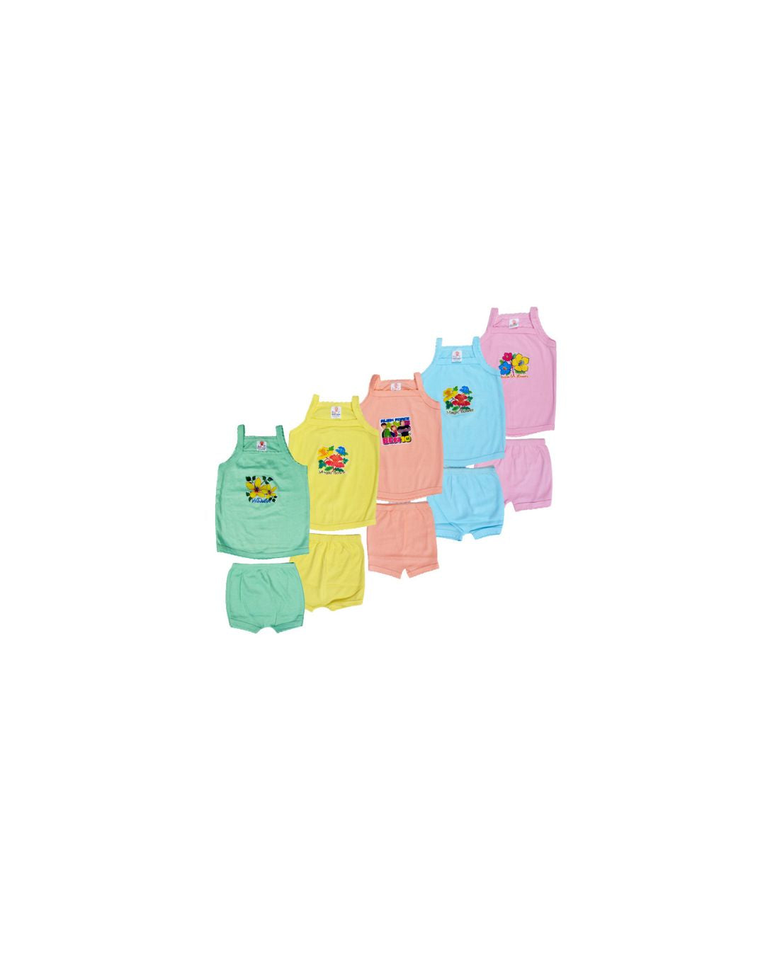 kids top bottom set pack of 5 S2(6-9m)