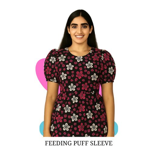 WOMENS FEEDING PUFF SLEV