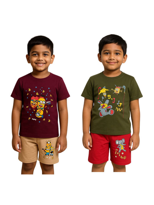BOYS RIBNICK SET PACK OF 2(1YRS-10YRS)