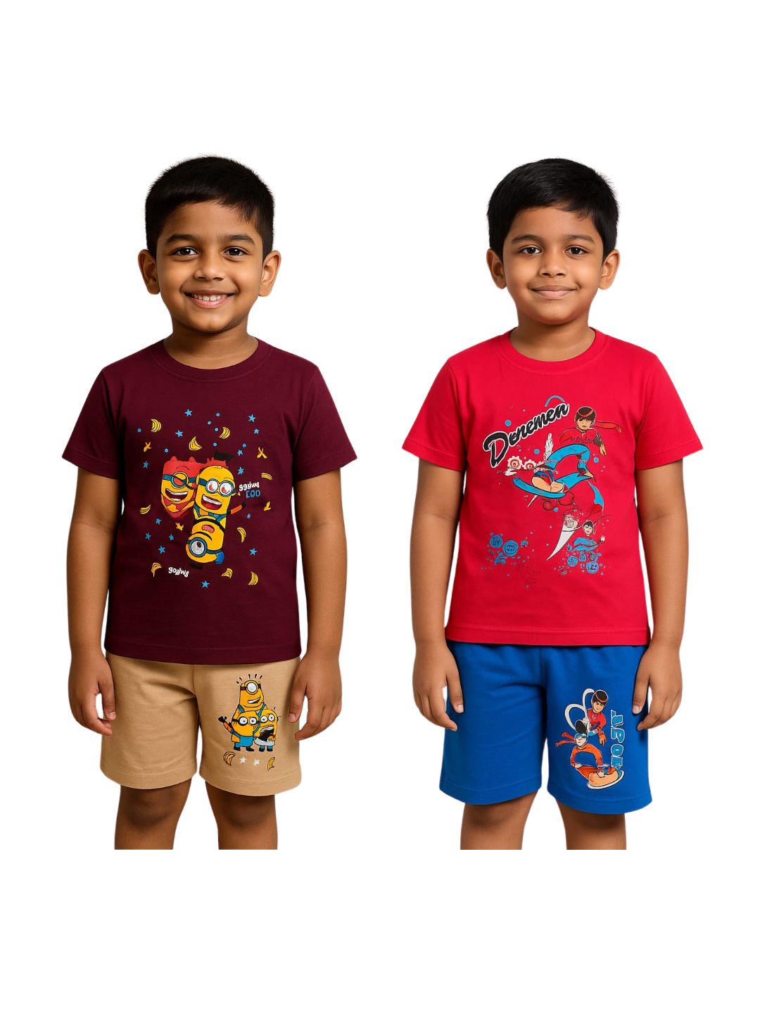 BOYS RIBNICK SET PACK OF 2(1YRS-10YRS)