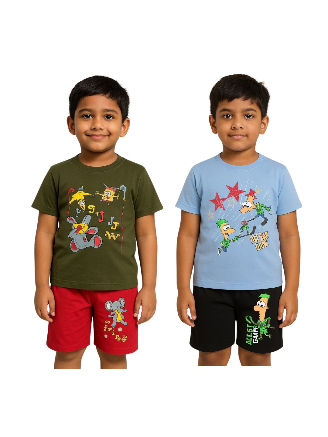 BOYS RIBNICK SET PACK OF 2(1YRS-10YRS)