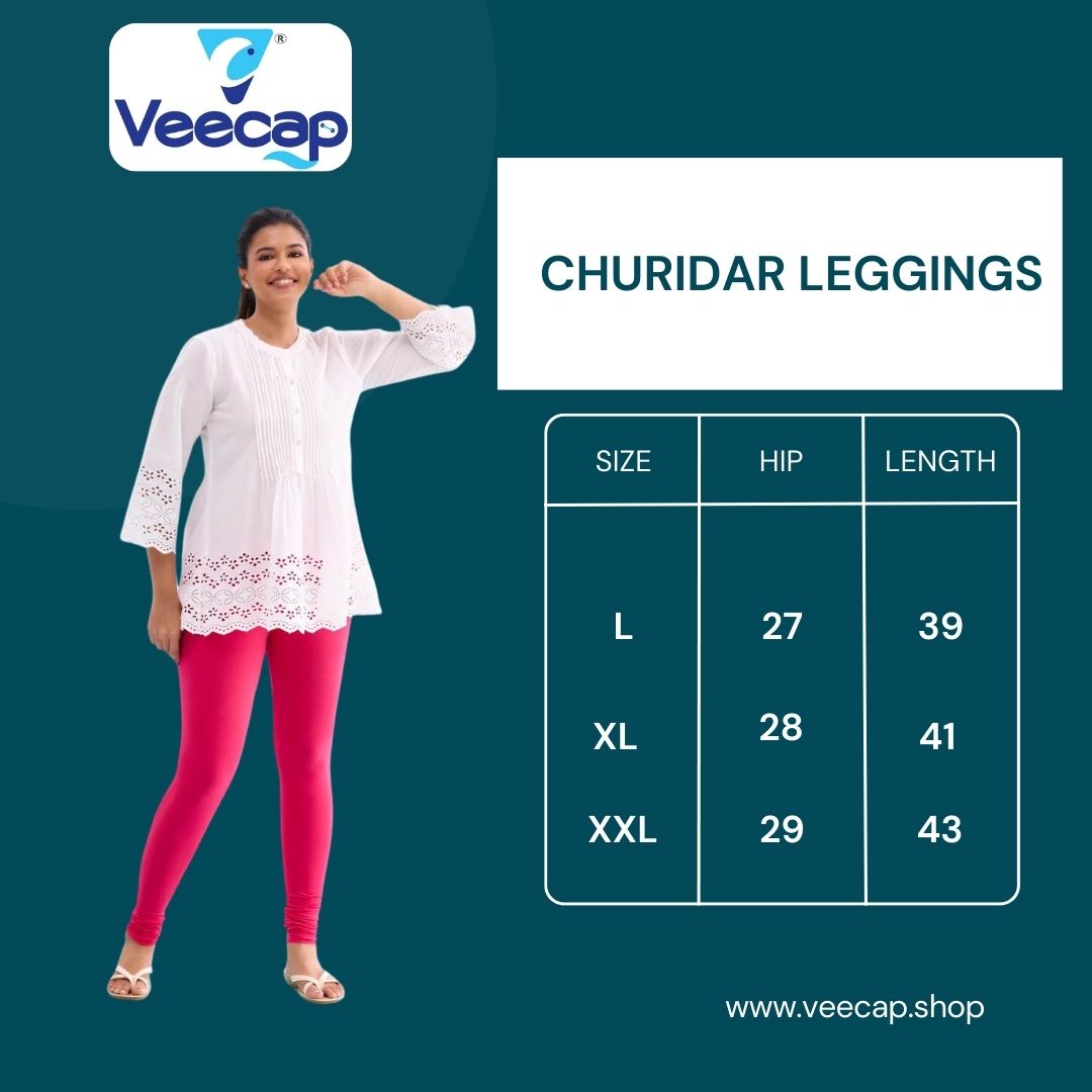 WOMENS CHURIDAR LEGGINGS(PACK OF 1)