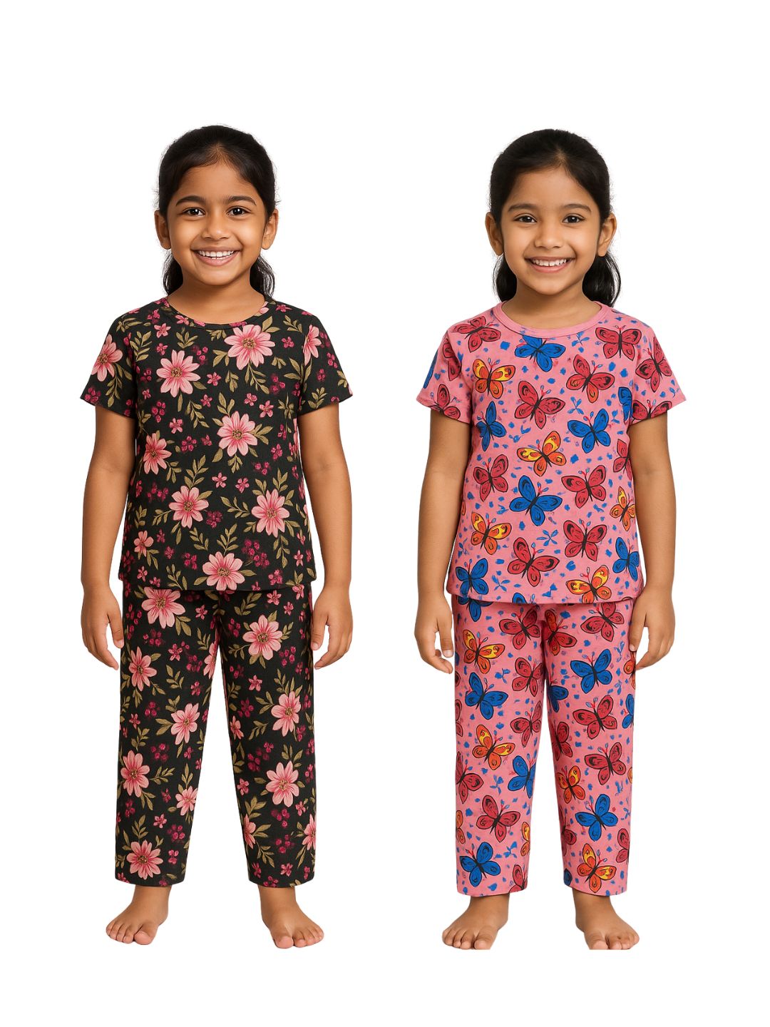 GIRLS AOP PYJAMA SET