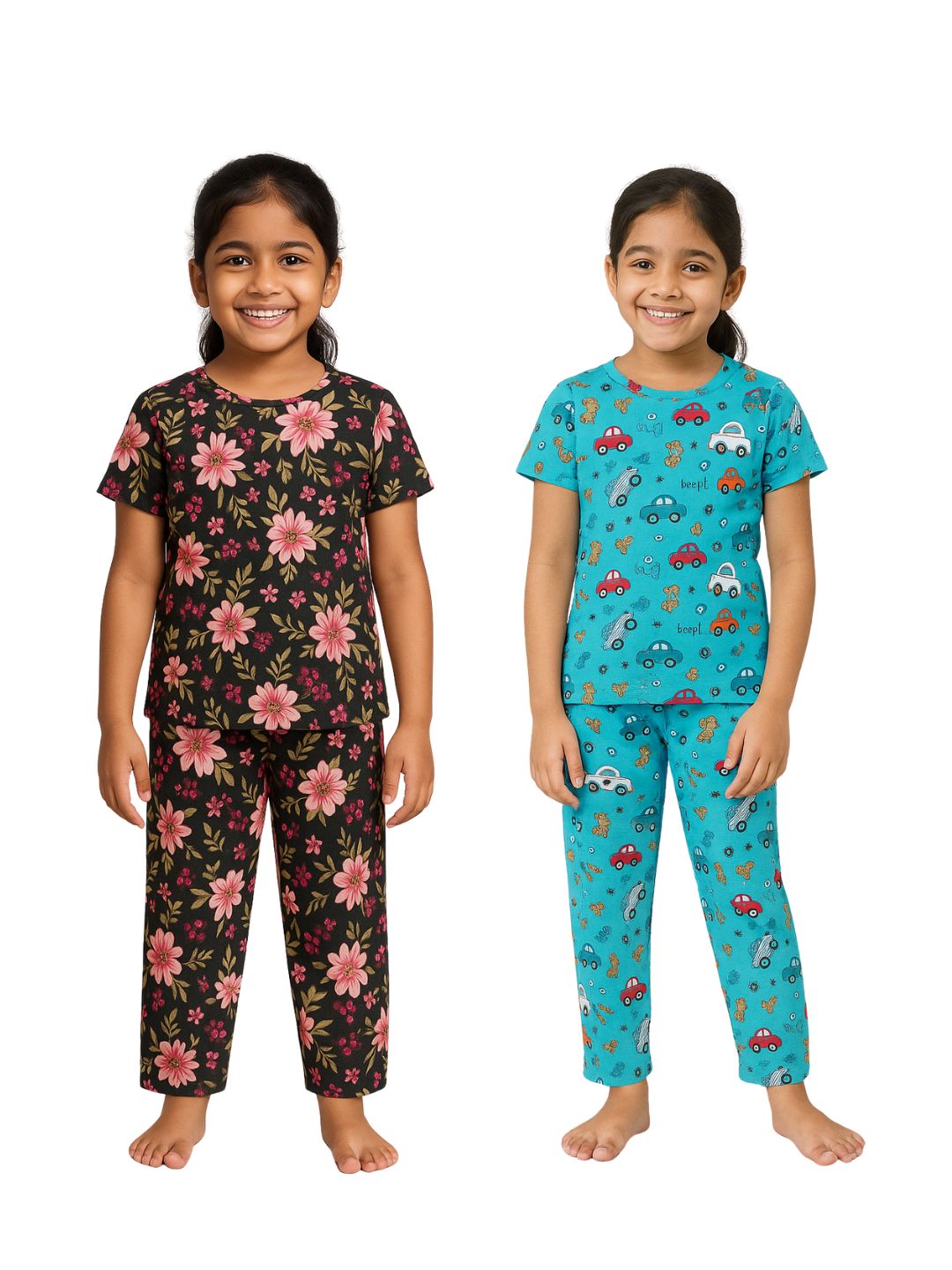 GIRLS AOP PYJAMA SET