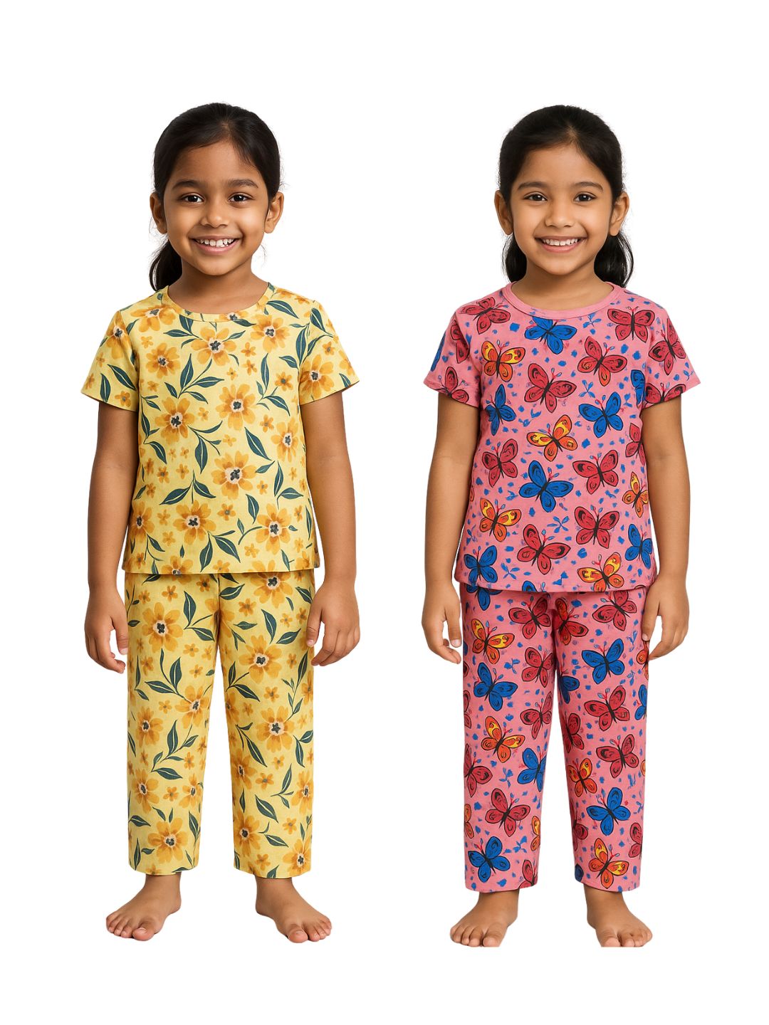 GIRLS AOP PYJAMA SET