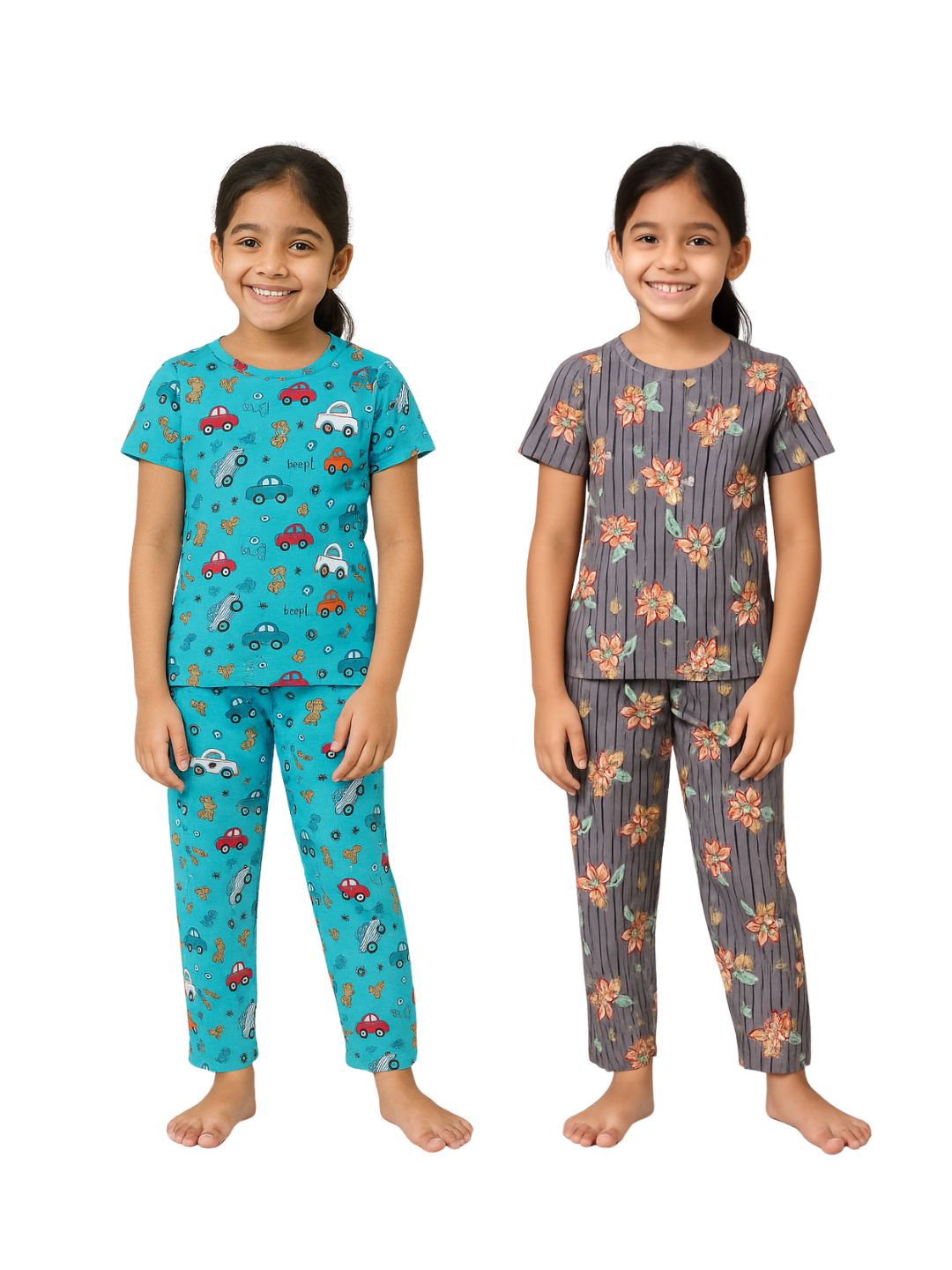 GIRLS AOP PYJAMA SET