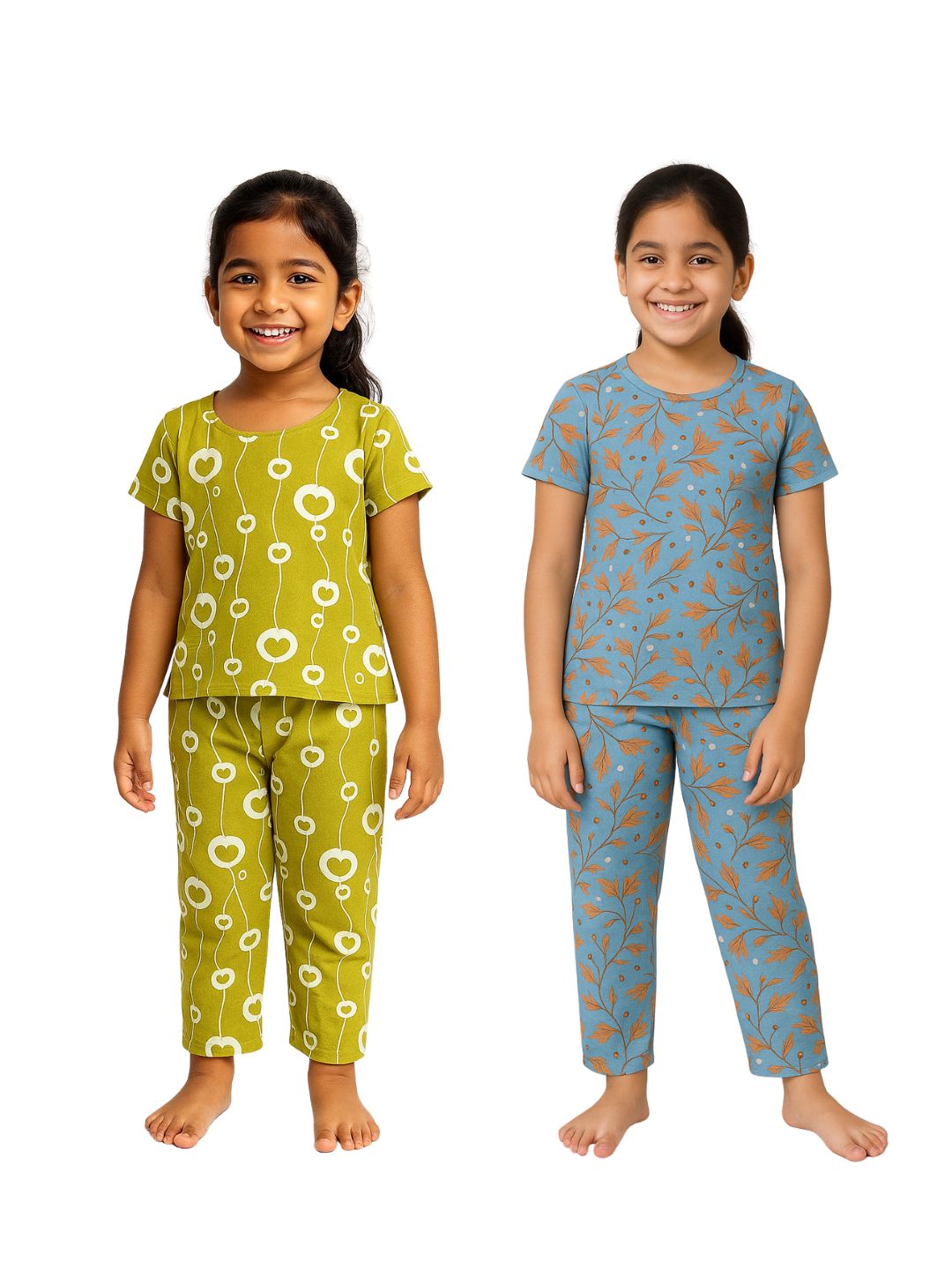 GIRLS AOP PYJAMA SET