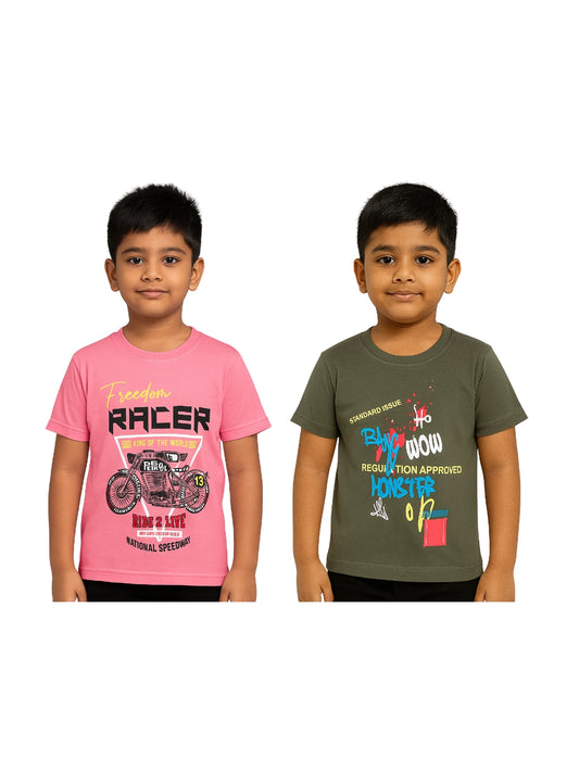 BOYS RIBNECK T-SHIRT