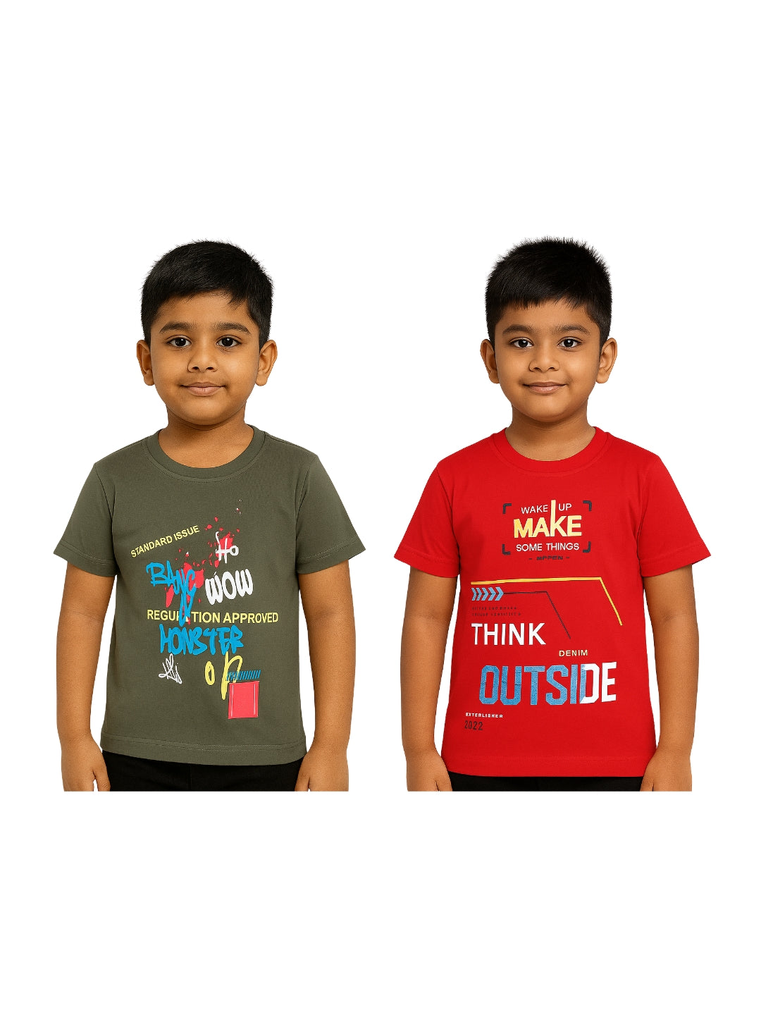 BOYS RIBNECK T-SHIRT