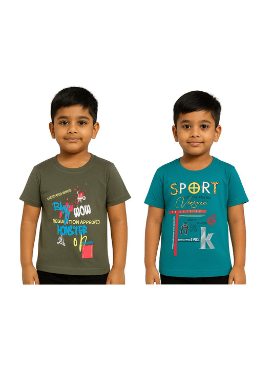 BOYS RIBNECK T-SHIRT