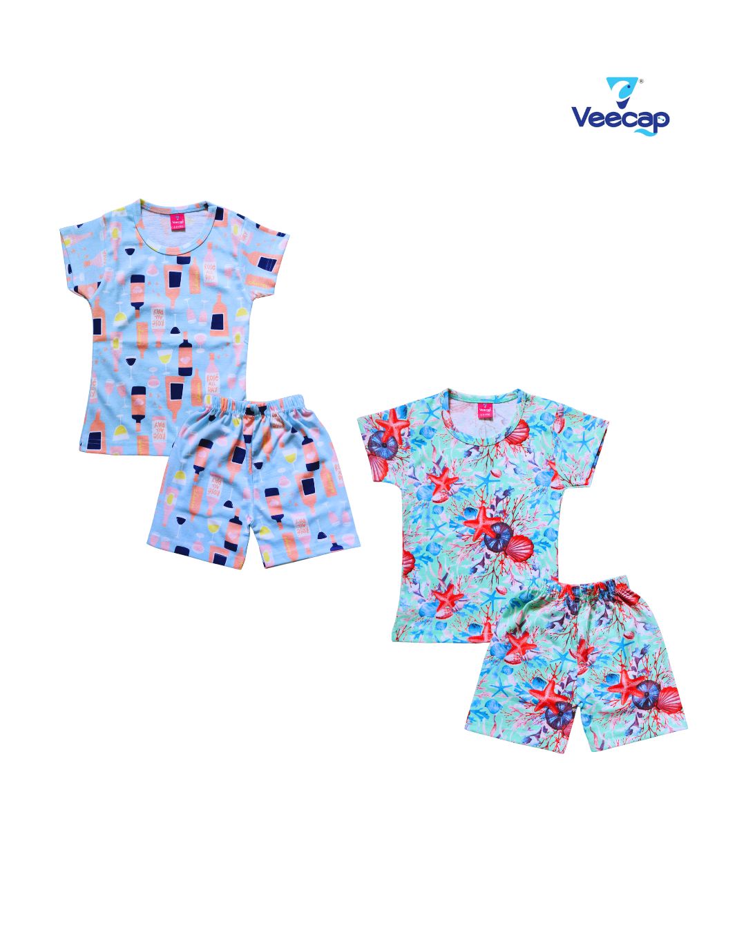 KIDS AOP SHORTS SET PACK OF 2(1-2YRS-7-8YRS)