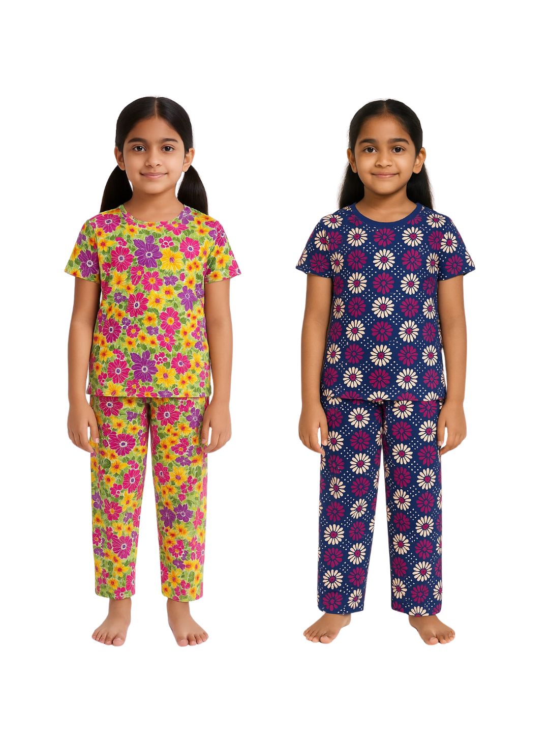 GIRLS AOP PYJAMA SET