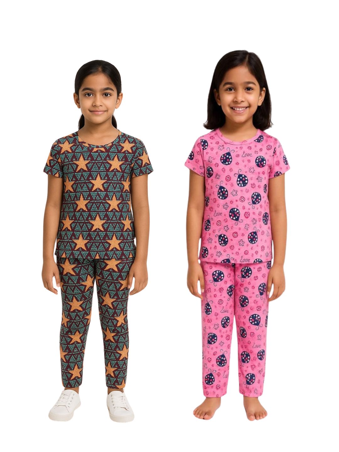 GIRLS AOP PYJAMA SET
