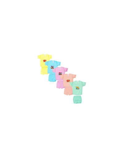 kids top bottom set pack of 5 S8(6-9m)