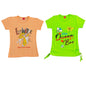 KIDS 5 DES T-SHIRT PACK OF 2(2 YRS -6 YRS)