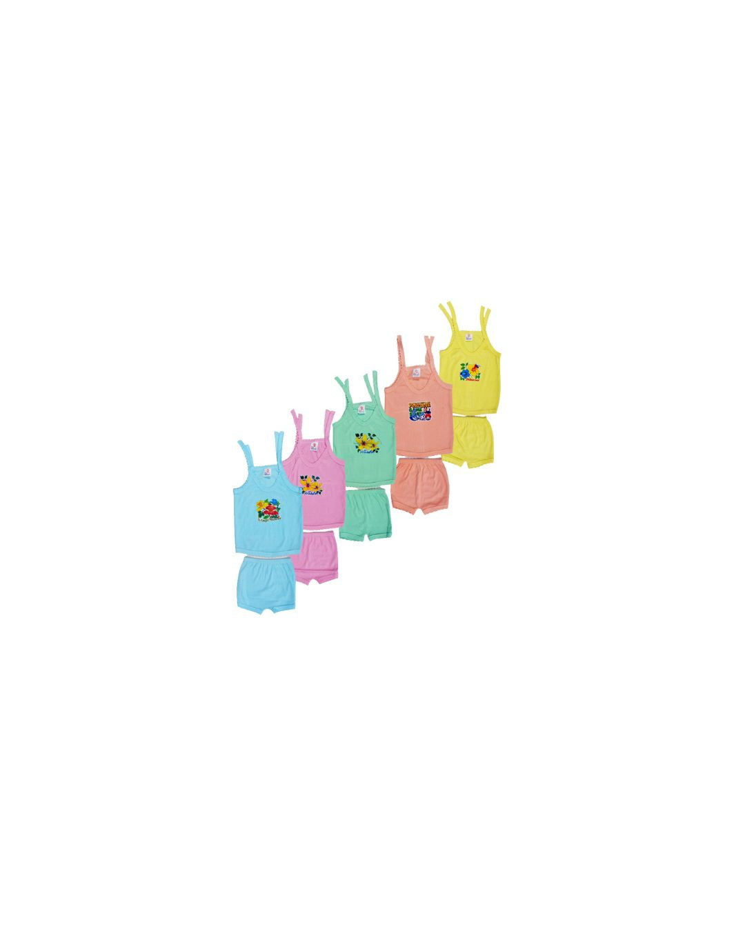 kids top bottom set pack of 5 S1(6-9m)